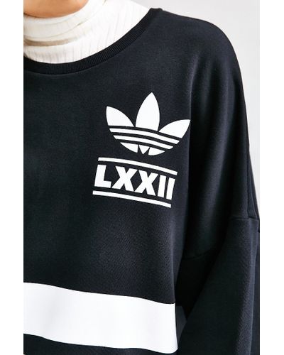 adidas logo sweatshirt women's