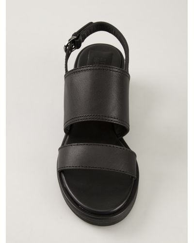 jil sander chunky sandals