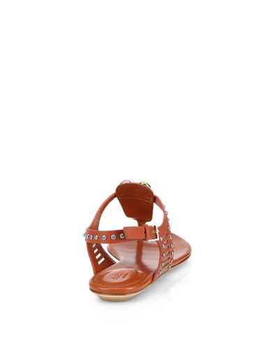 gucci sandals orange