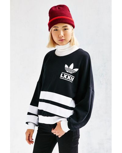 adidas logo sweatshirt women's