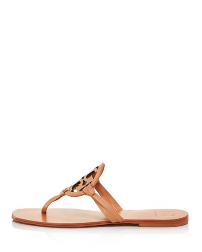 tory burch women's miller embellished thong sandals