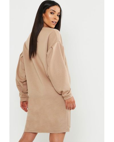 oversized sweat dress