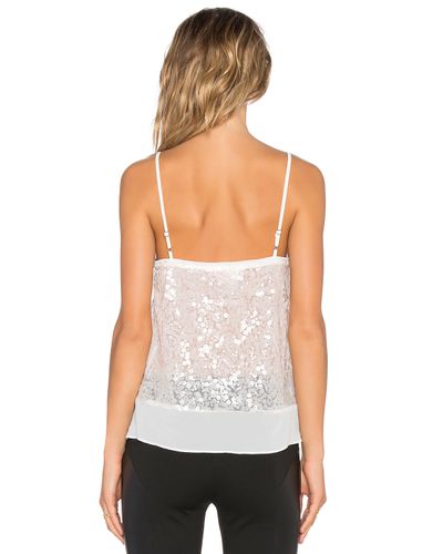 Lyst - BCBGeneration Embellished Cami in White