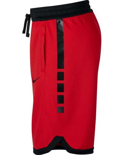 nike men's elite stripe basketball shorts