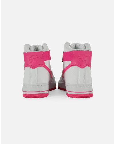 white nike air force high tops womens