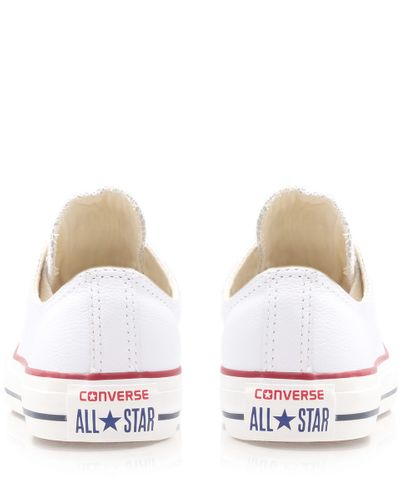white low cut chuck taylors