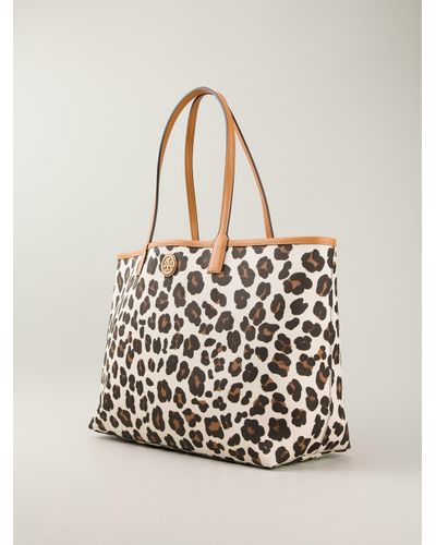 tory burch cheetah tote