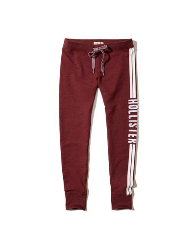 hollister high rise jogger
