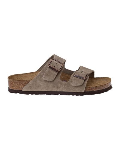 arizona taupe suede women's