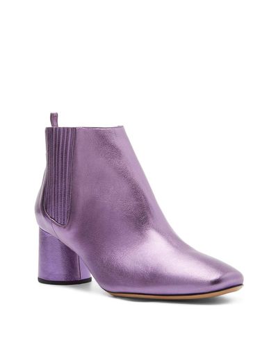 marc jacobs purple platform boots