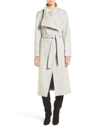 lara maxi wrap coat