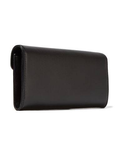 Lyst - Karl Lagerfeld Leather Wallet in Black