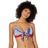 Seafolly Multicolor Damen Bandana Bay Fixed Tri Bra Bikinioberteil