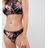 Freya Black Sunset Palm Hipster Bikini Bottom