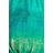 ViX Bia Tube Sliding Straps Full Bikini Bottom - Lagoon Green Tie Dye Print
