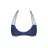Mikoh Swimwear Banyans String Racerback Bikini Top - Coastal Blue