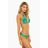 ViX Bia Tube Sliding Straps Full Bikini Bottom - Lagoon Green Tie Dye Print