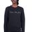 Calvin Klein Black Chain Stitch Embroidery Sweatshirt