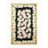 Dolce & Gabbana Black Floral Print Beach Towel