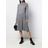 Pleated knit dress di Calvin Klein in Gray