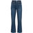 Eve Denim Jane Cropped Flare Jeans in het Blue