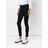 Mother Skinny Jeans in het Black