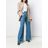 Maison Margiela Blue Panelled Wide Leg Jeans