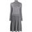 Pleated knit dress di Calvin Klein in Gray