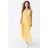 Vestito lungo di Forever 21 in Yellow