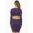 Vestito aderente con cut-out di Forever 21 in Purple