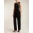 Zeus + Dione Black Hypatia Snake Effect Jumpsuit