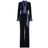 Diane von Furstenberg Blue Velvet Jumpsuit