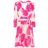 Diane von Furstenberg Pink Wickelkleid Irina aus Seide