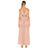 BCBGMAXAZRIA Pink Eve Pleated Gown
