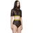 Off-White c/o Virgil Abloh Black Lace Industrial Crop Lingerie Set