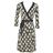 Diane von Furstenberg Black Seide Midi Kleid