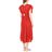 Vestito longuette di Free People in Red