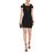 Halston Heritage Black Kurzes Kleid