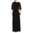 Halston Heritage Black Langes Kleid