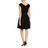 Halston Heritage Black Kurzes Kleid