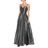 Halston Heritage Multicolor Langes Kleid