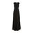 Halston Heritage Black Langes Kleid
