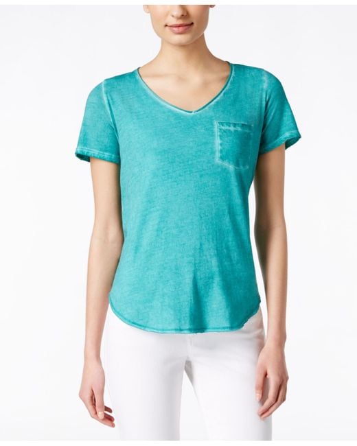 calvin klein teal dress shirt