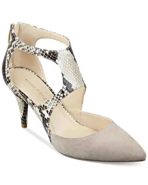 Marc fisher Kabriele Pumps in Animal (Natural) | Lyst