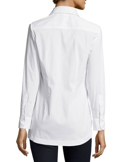 finley white blouse