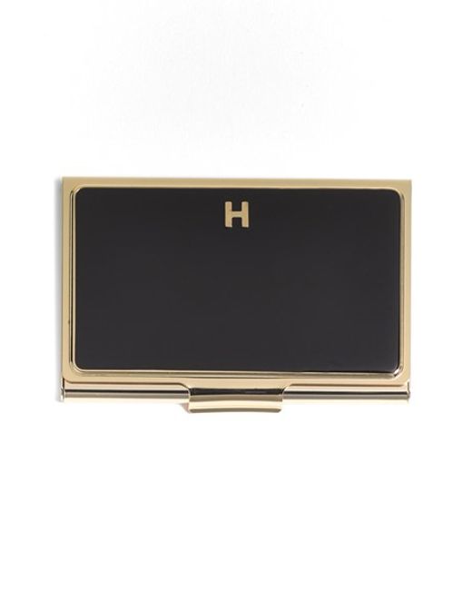 Kate Spade One In A Million Business Card Holder In Blue