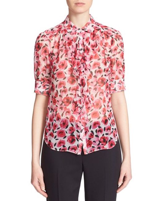 kate spade pink blouse