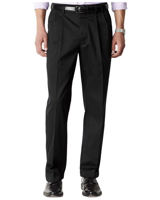 dockers d4 relaxed fit pleated