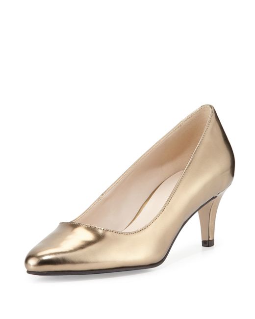cole haan low heel pump