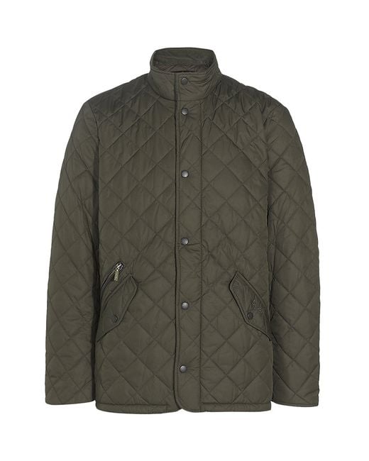Barbour Chelsea Sportsquilt Jacket in Green for Men | Lyst